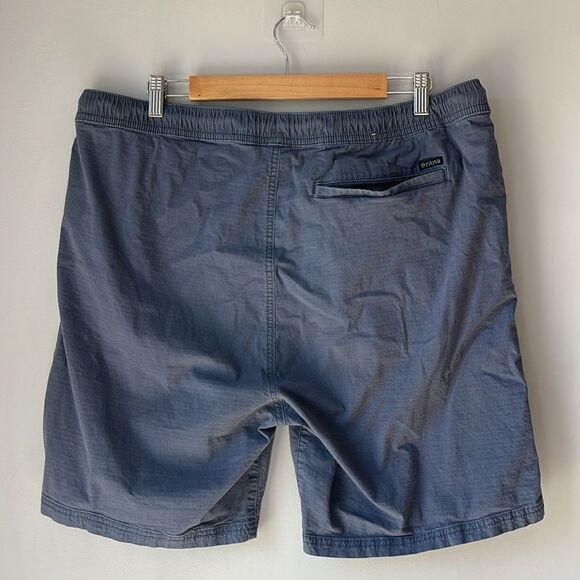 Prana Mens Bay Ridge Short Blue - Picture 4 of 8